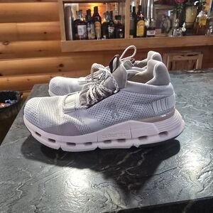 On Running Women's White Running Shoes